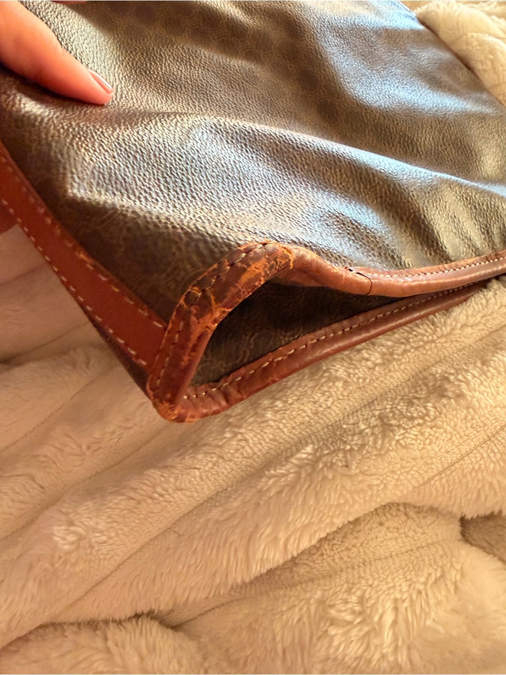Authentic Vintage Celine Macadam monogram document or laptop holder - Picture 9 of 16